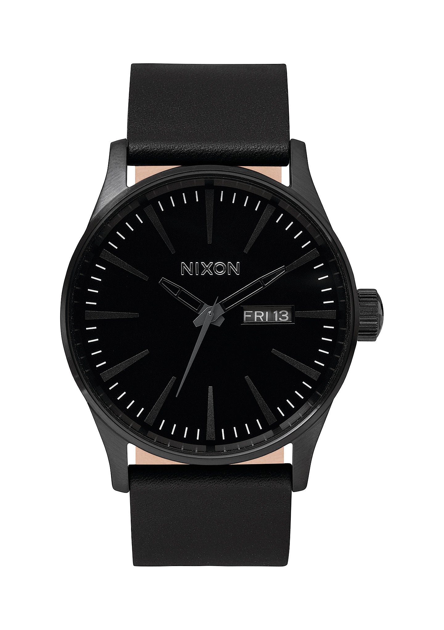 Nixon Sentry Leather - All Black