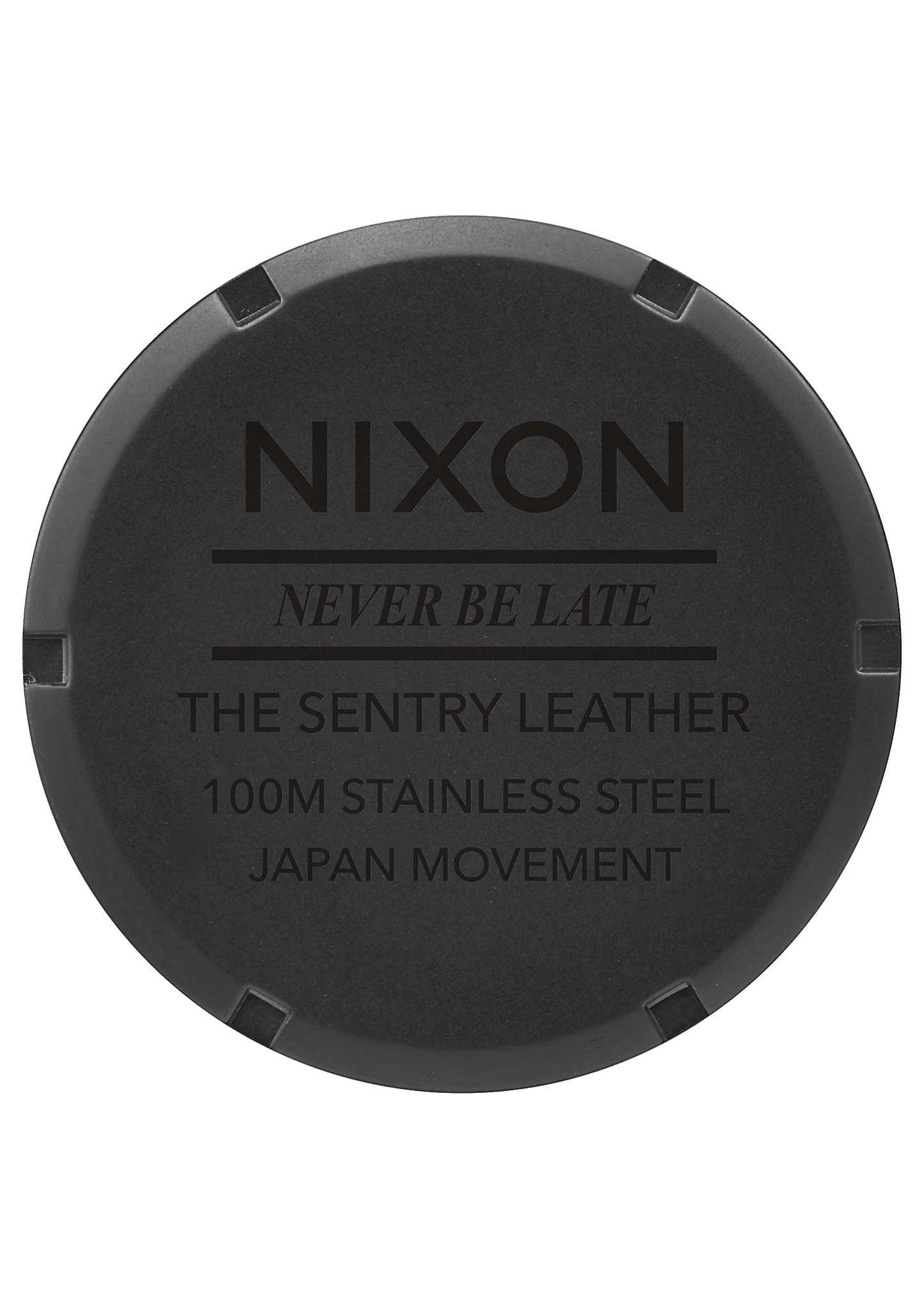 Nixon Sentry Leather - Matte Black/Gold a105-1041