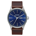 Nixon Sentry Leather - Blue/Brown A105-1524