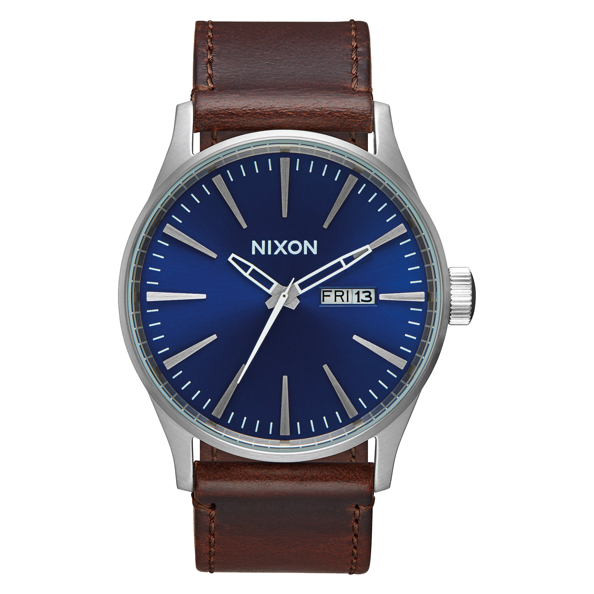 Nixon Sentry Leather - Blue/Brown A105-1524