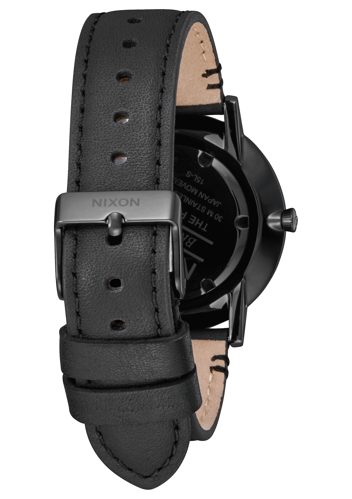 Nixon Watch - Porter Leather: All Black A1058-001