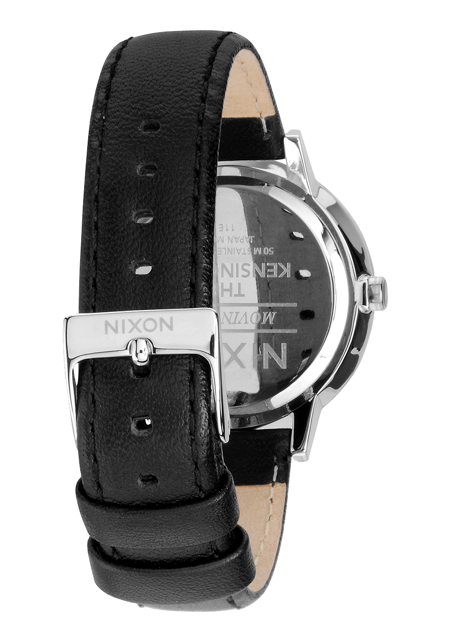 Nixon Watch Kensington Leather - Black A108-000