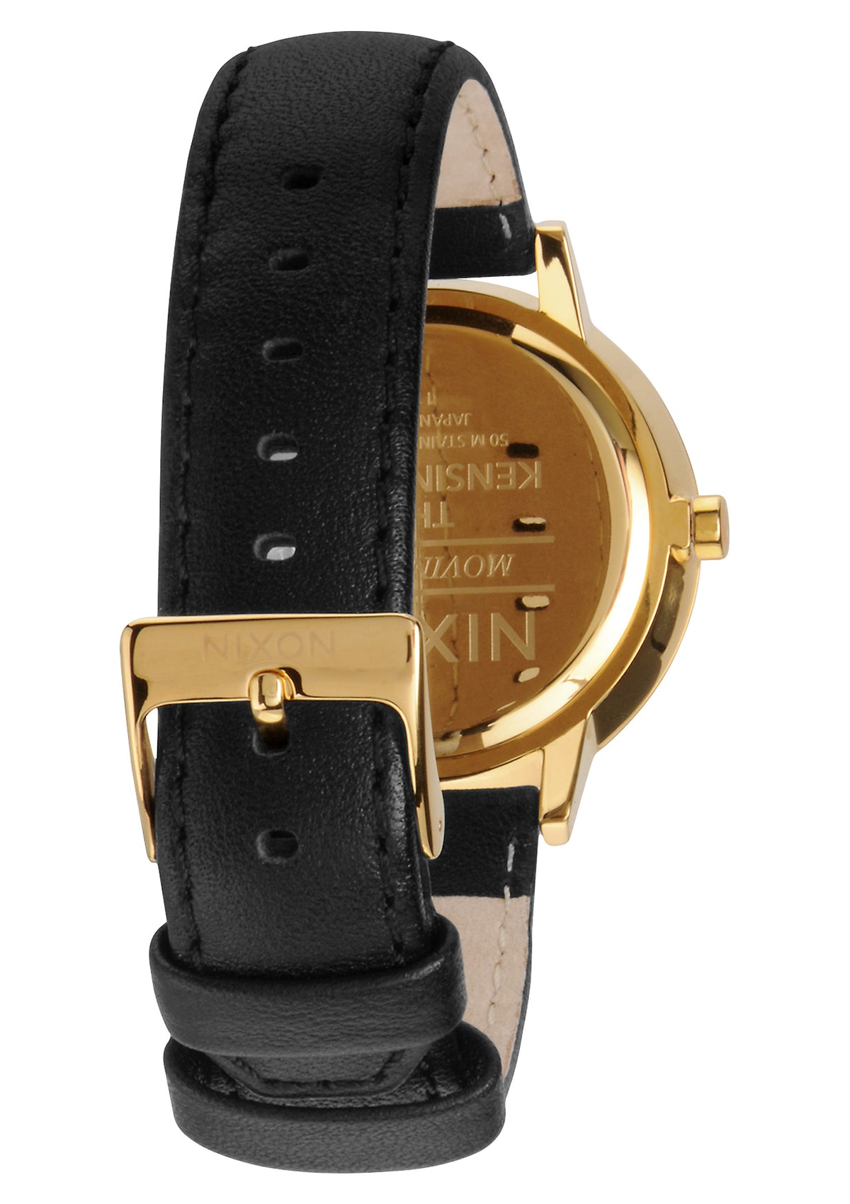 Nixon Watch Kensington Leather - Gold