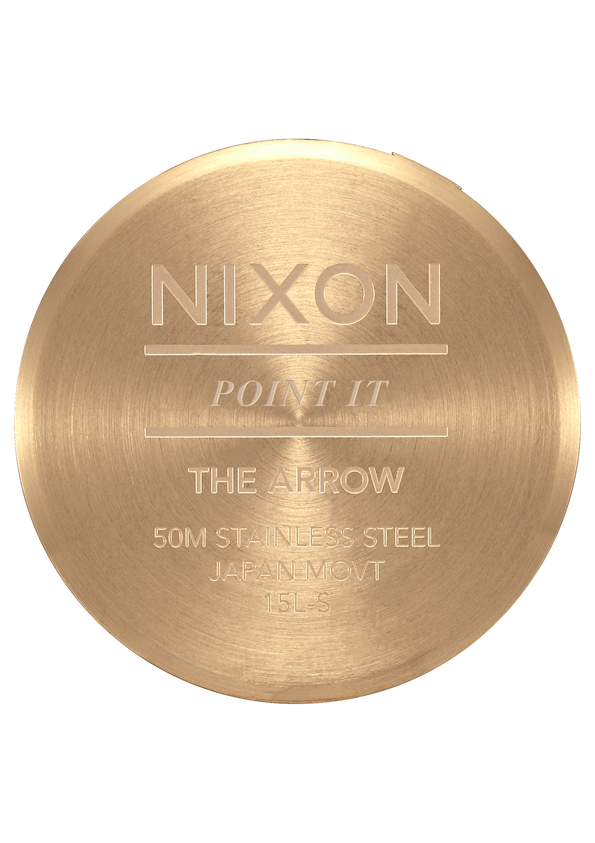 Nixon Watch - Arrow: Light Gold/Manuka