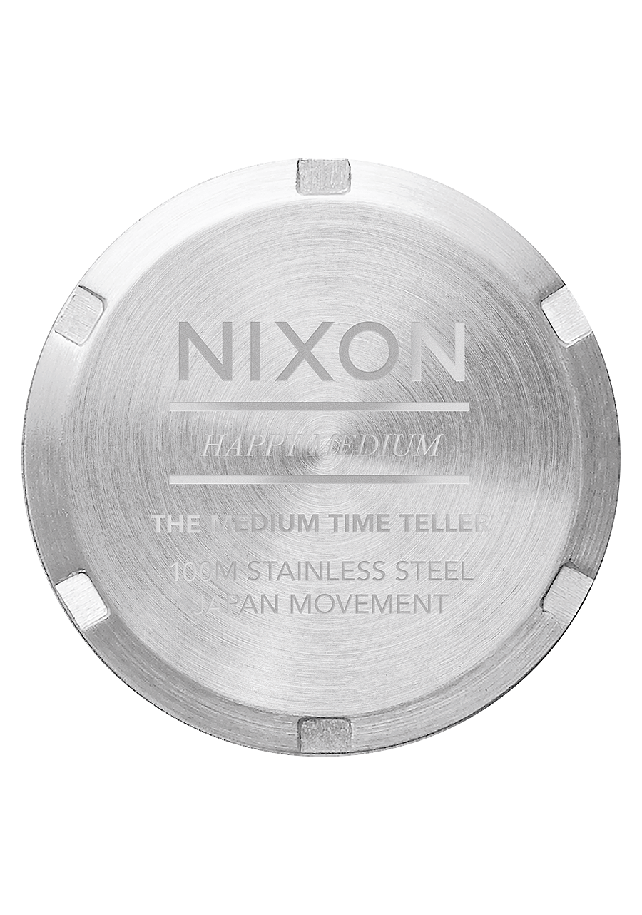 Nixon Watch - Medium Time Teller: Navy/Rose Gold