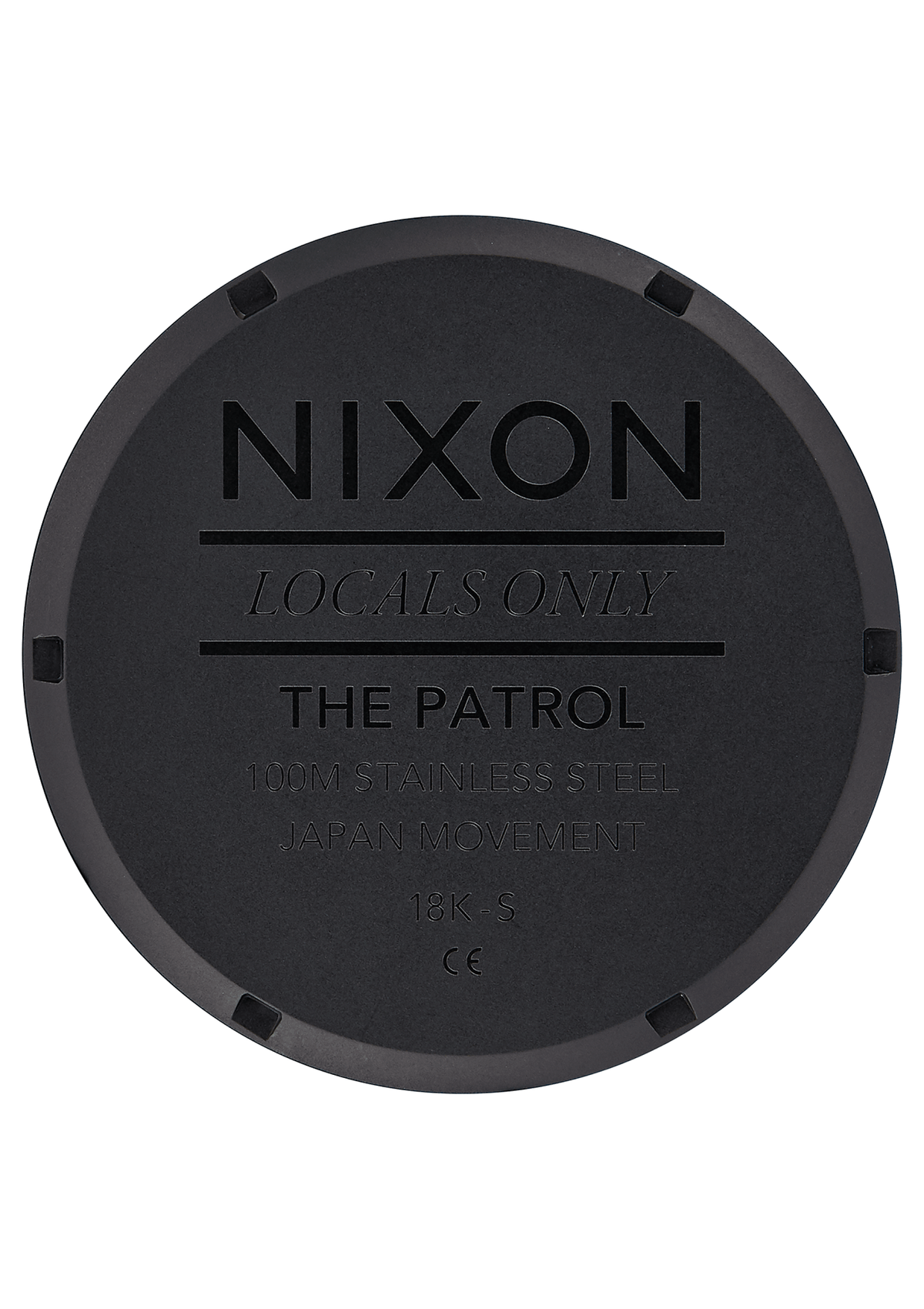 Nixon Watch - Patrol: All Black/Yellow