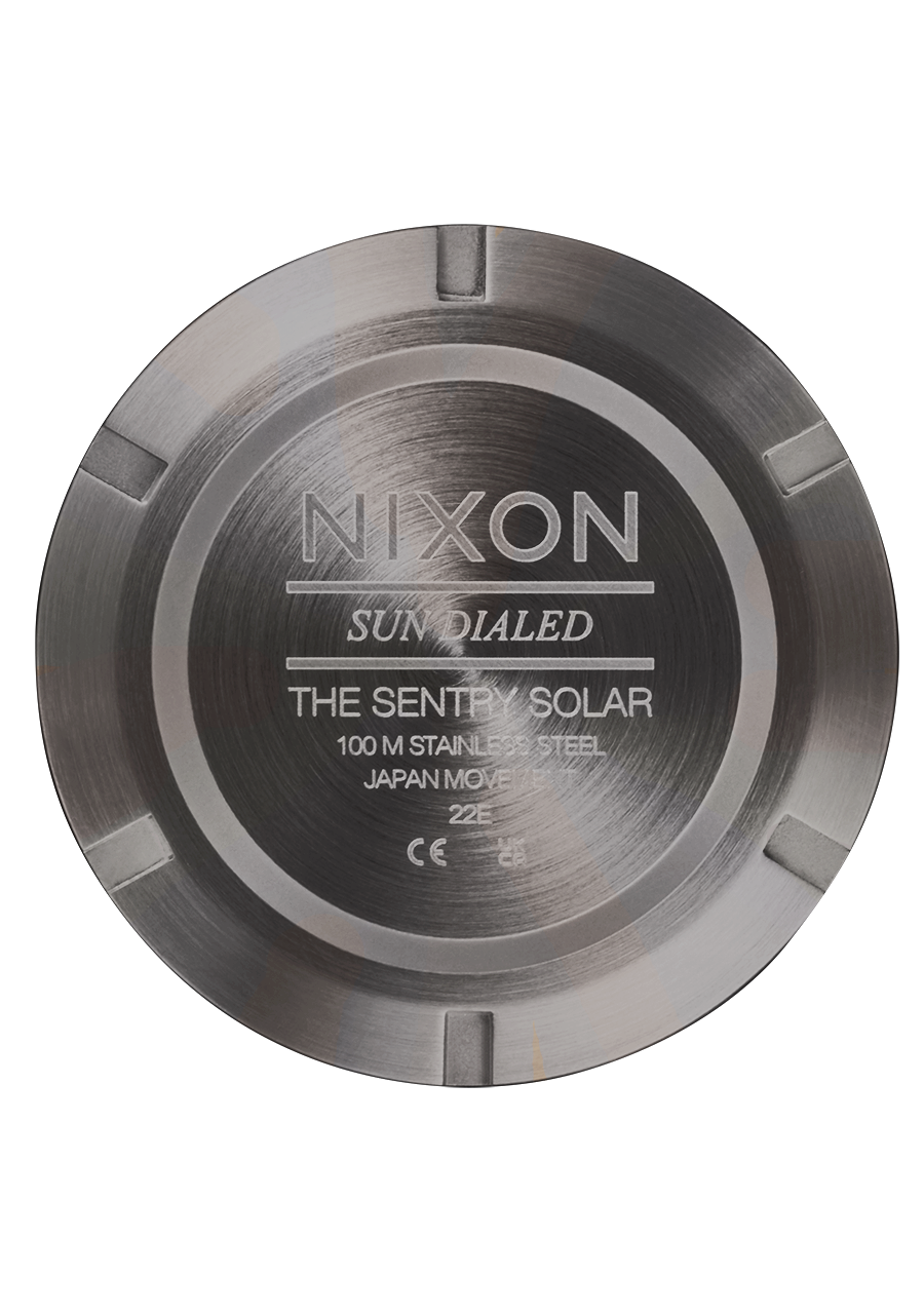 Nixon Sentry Solar - Gunmetal A1346-131