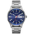 Nixon Sentry Solar - Navy Sunray/Silver A1346-5091