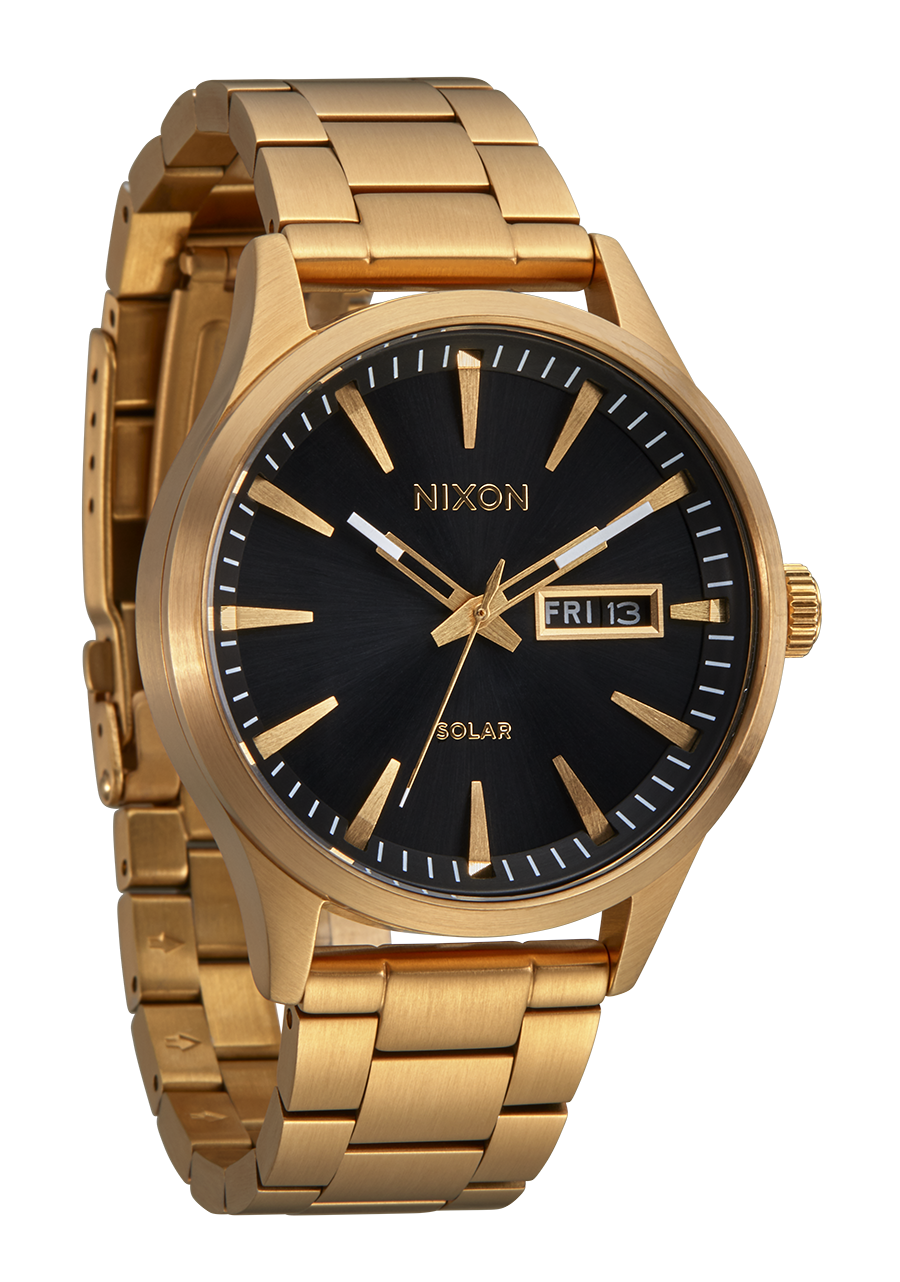 Nixon Sentry Solar - All Gold/Black A1346-510