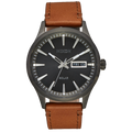 Nixon Sentry Solar Leather - Gunmetal A1347-131