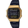 Casio Vintage Digital - Gold & Black A168WEGB-1BVT