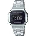 Casio Vintage Digital - Silver A168WEM-1VT