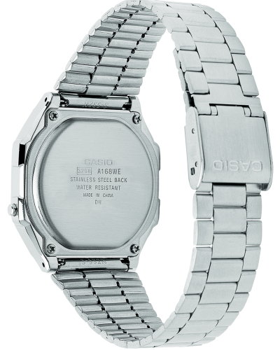 Casio Vintage Digital - Silver A168WEM-2VT