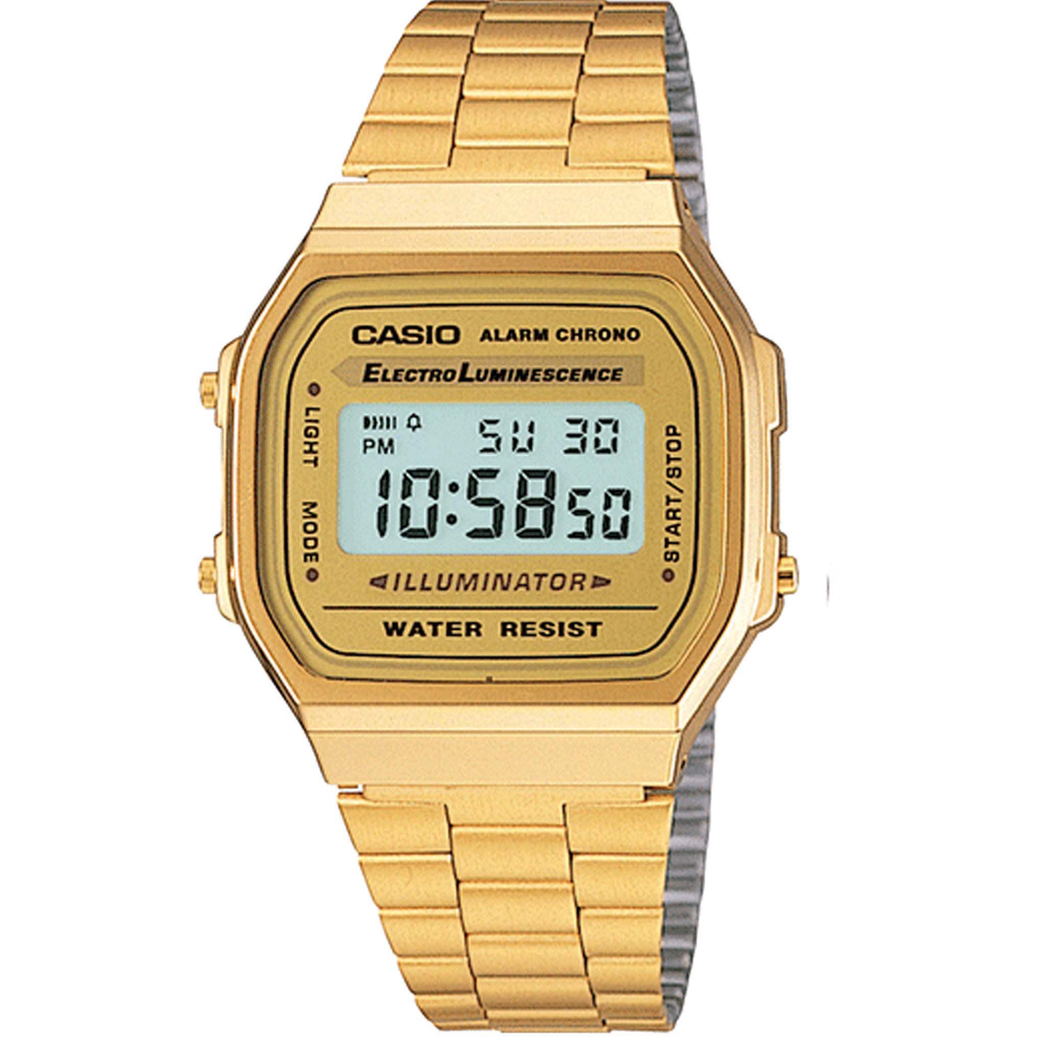 Casio Vintage Digital - Gold A168WG-9