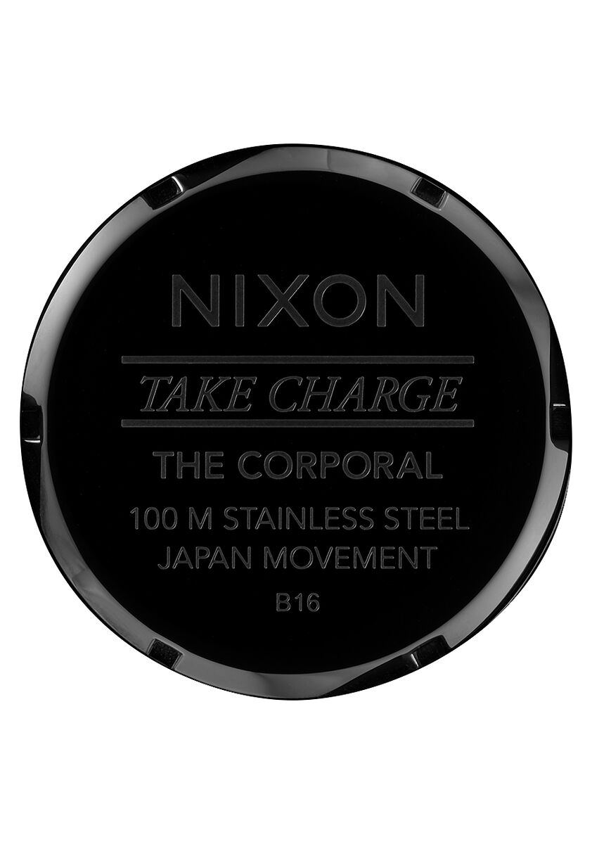 Nixon Corporal 48mm SS - Black/Gold