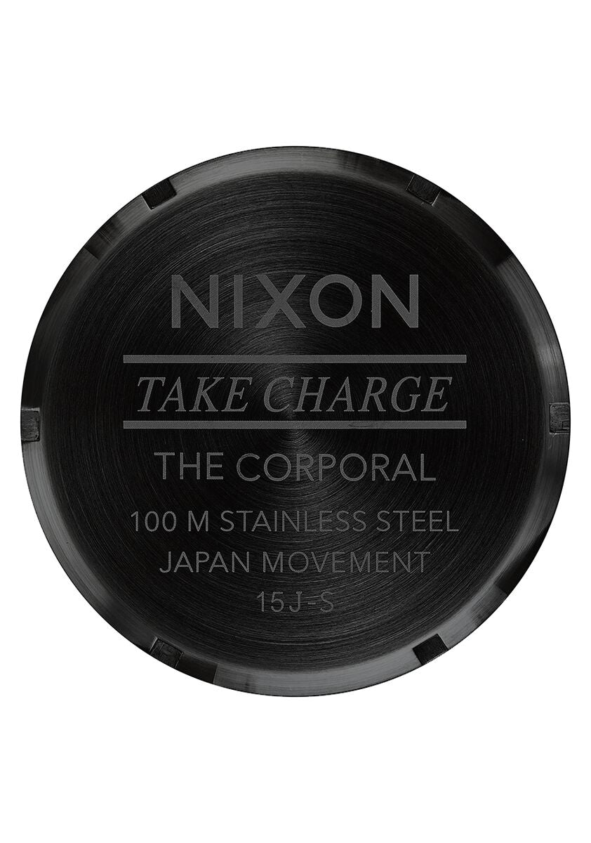 Nixon Corporal SS - Matte Black/Gold A346-1041