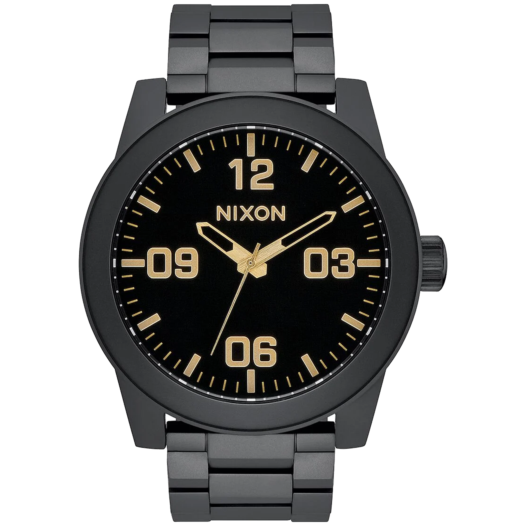 Nixon Corporal SS - Matte Black/Gold A346-1041