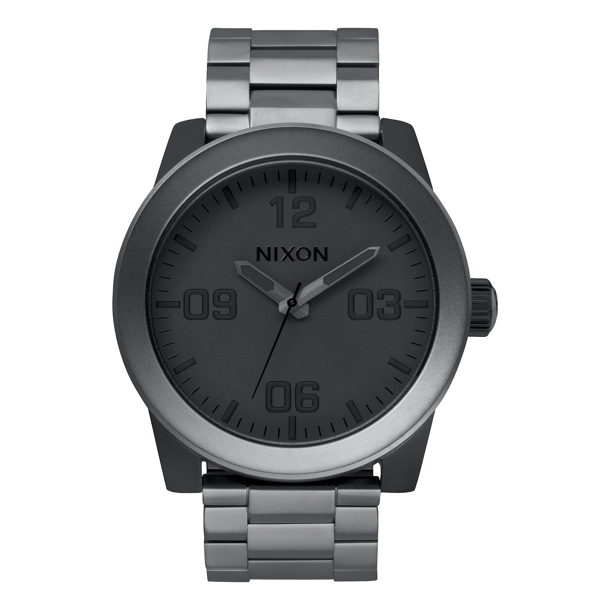 Nixon Corporal SS - Matte Black/Matte Gunmetal A346-1062