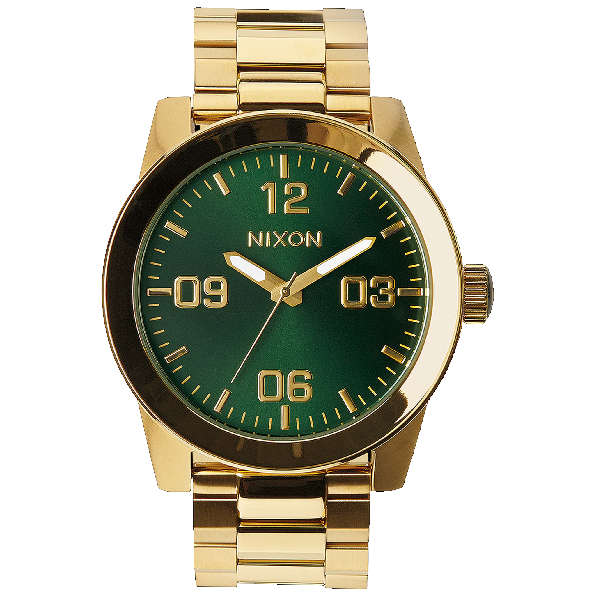 Nixon Corporal SS - Gold/Green Sunray A346-1919