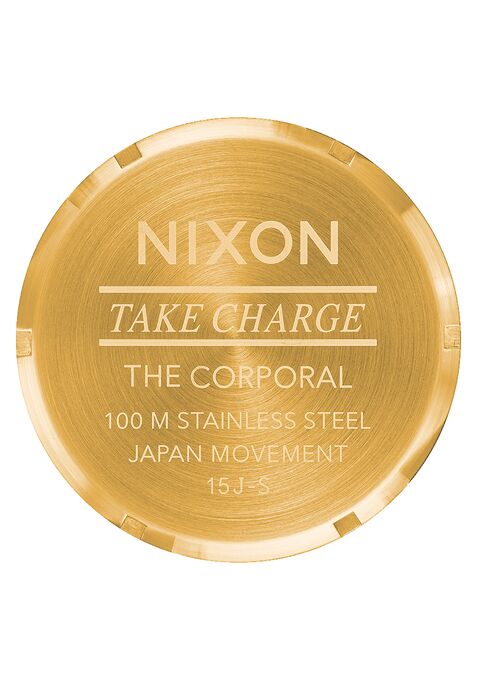 Nixon Corporal 48mm SS - All Gold/Black