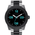 Nixon Corporal SS - Silver/Gunmetal A346-5146