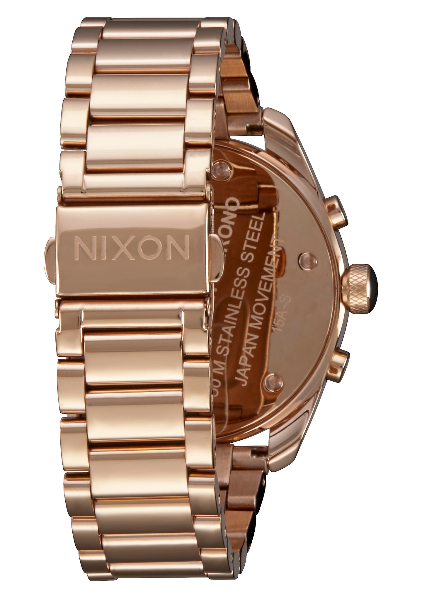 Nixon bullet chrono rose on sale gold