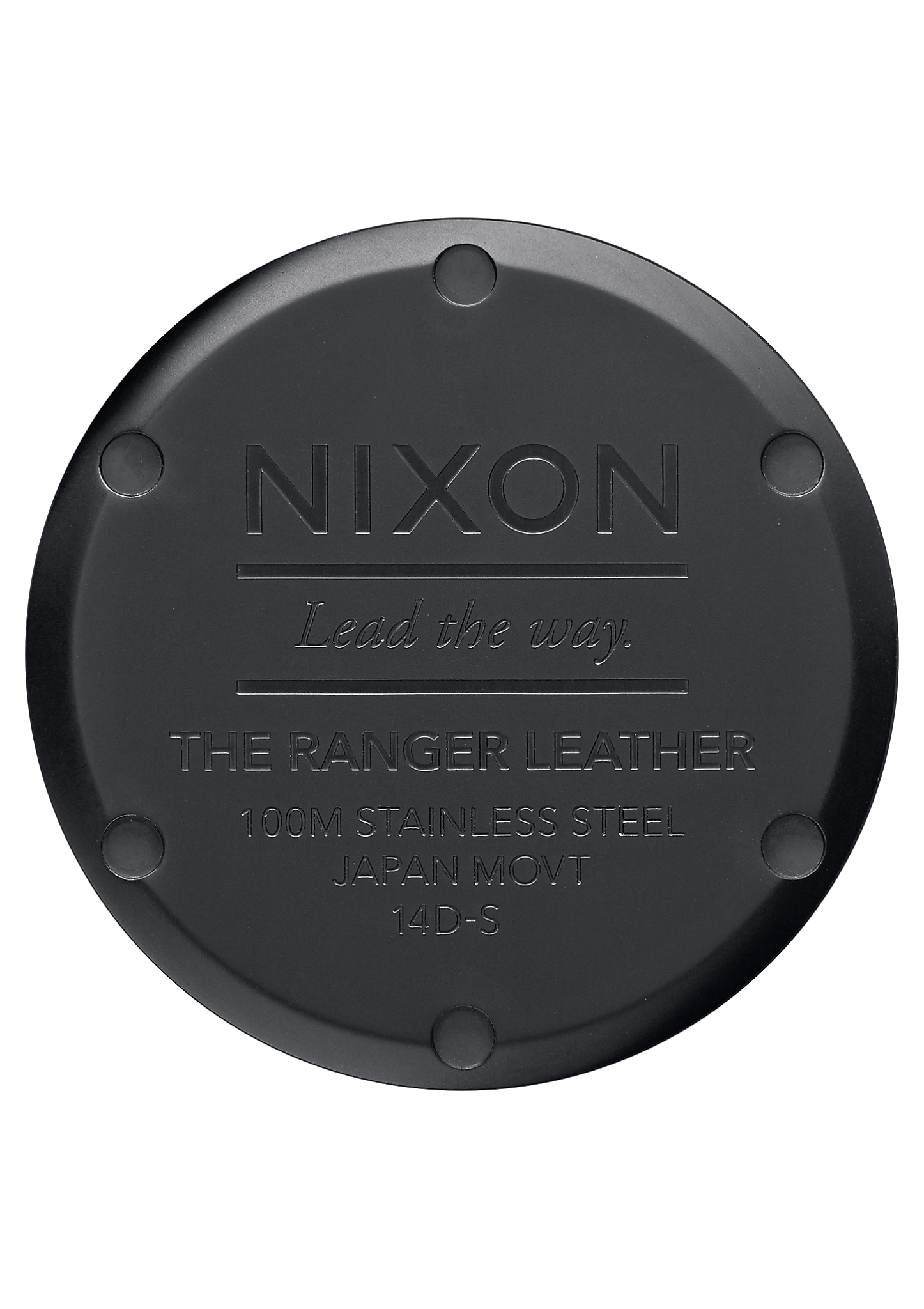 Nixon Ranger Leather: All Black/Multi