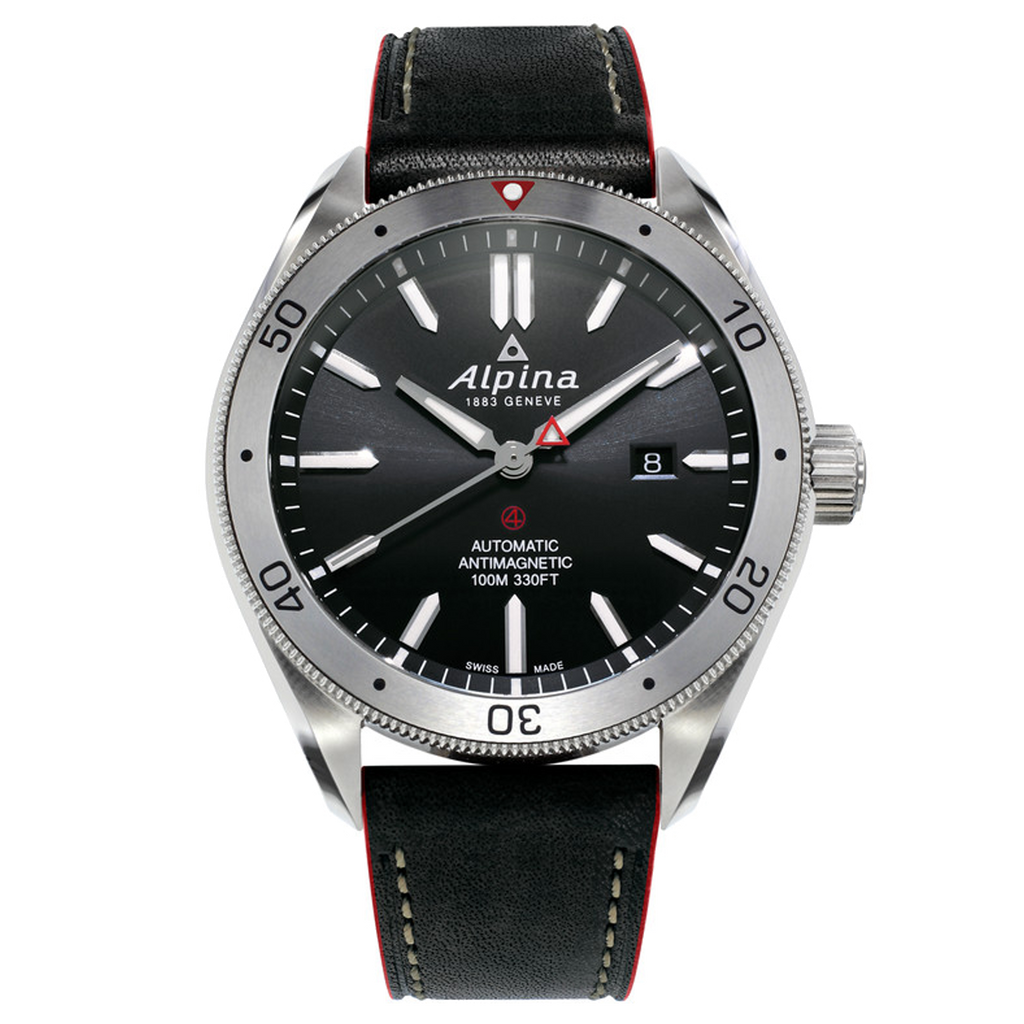 Alpina - ALPINER 4 AUTOMATIC - Black Dial