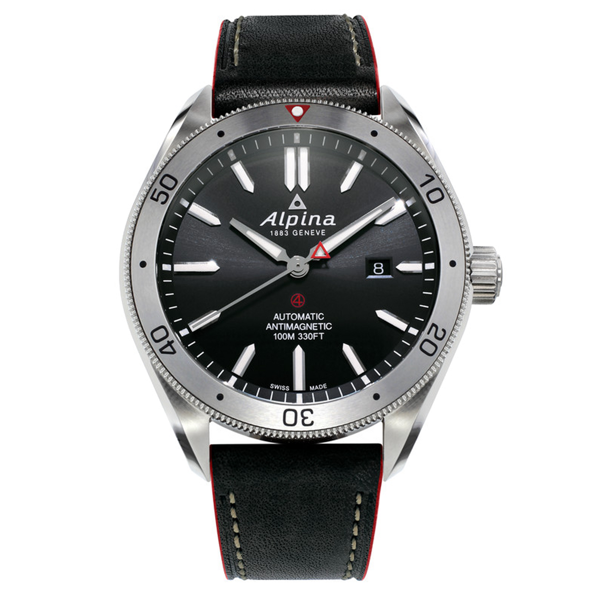 Alpina - ALPINER 4 AUTOMATIC - Black Dial