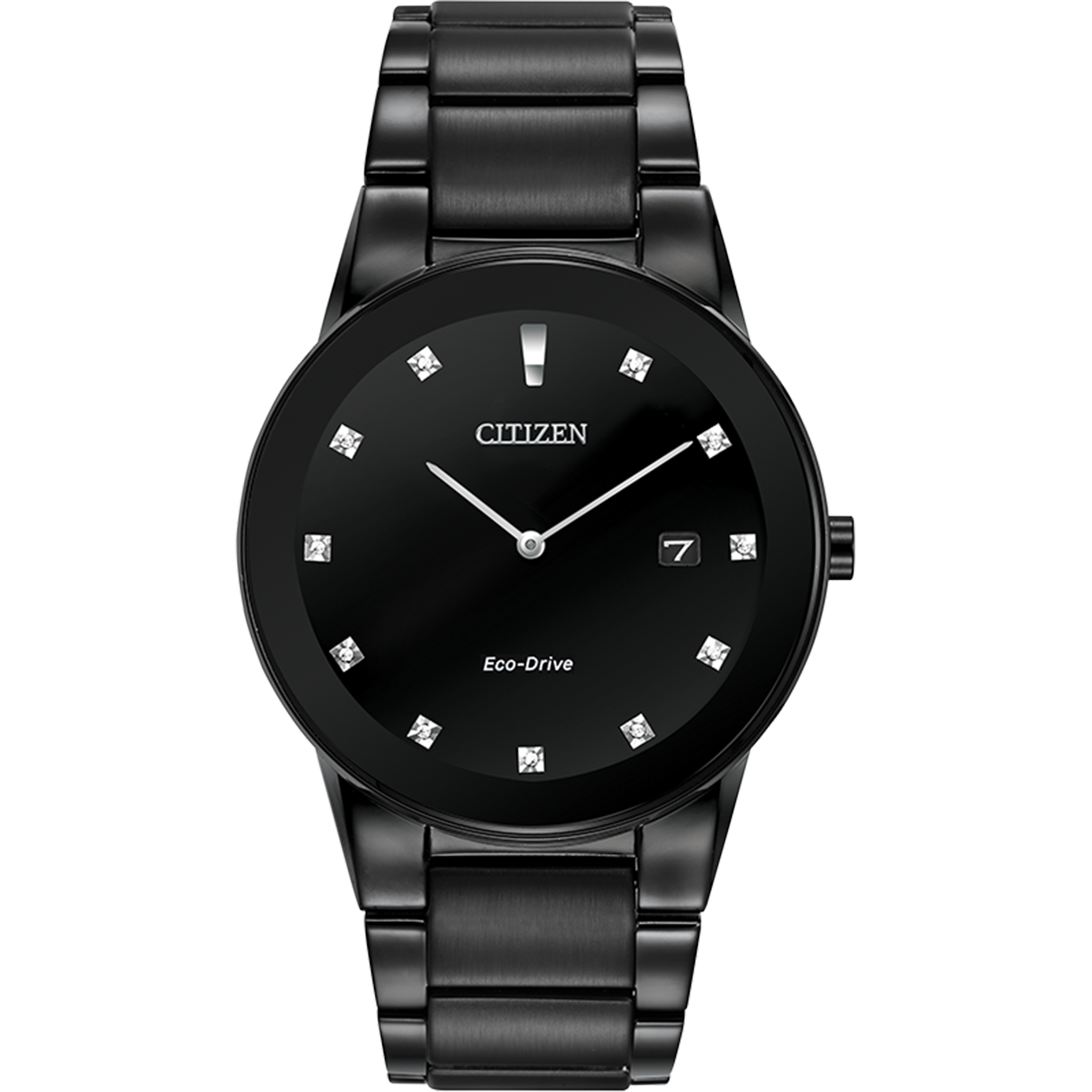 Citizen Eco-Drive - Axiom - Black with Diamonds - AU1065-58G