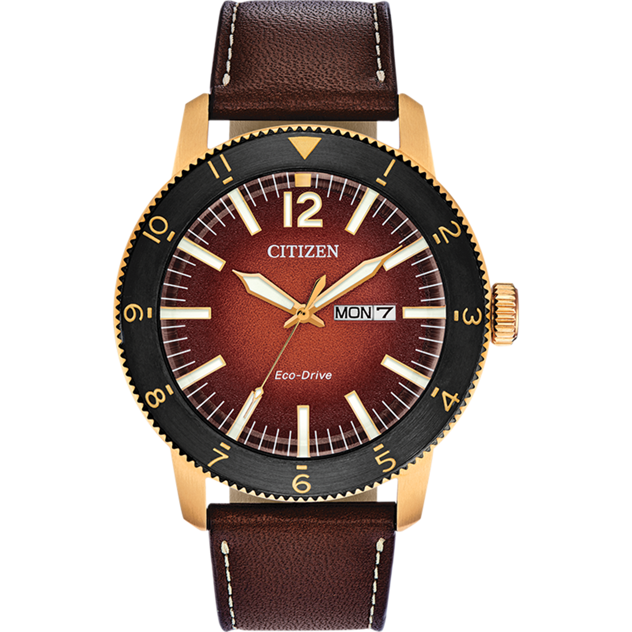 Citizen Eco-Drive - Brycen - Rose Gold Tone AW0076-03X