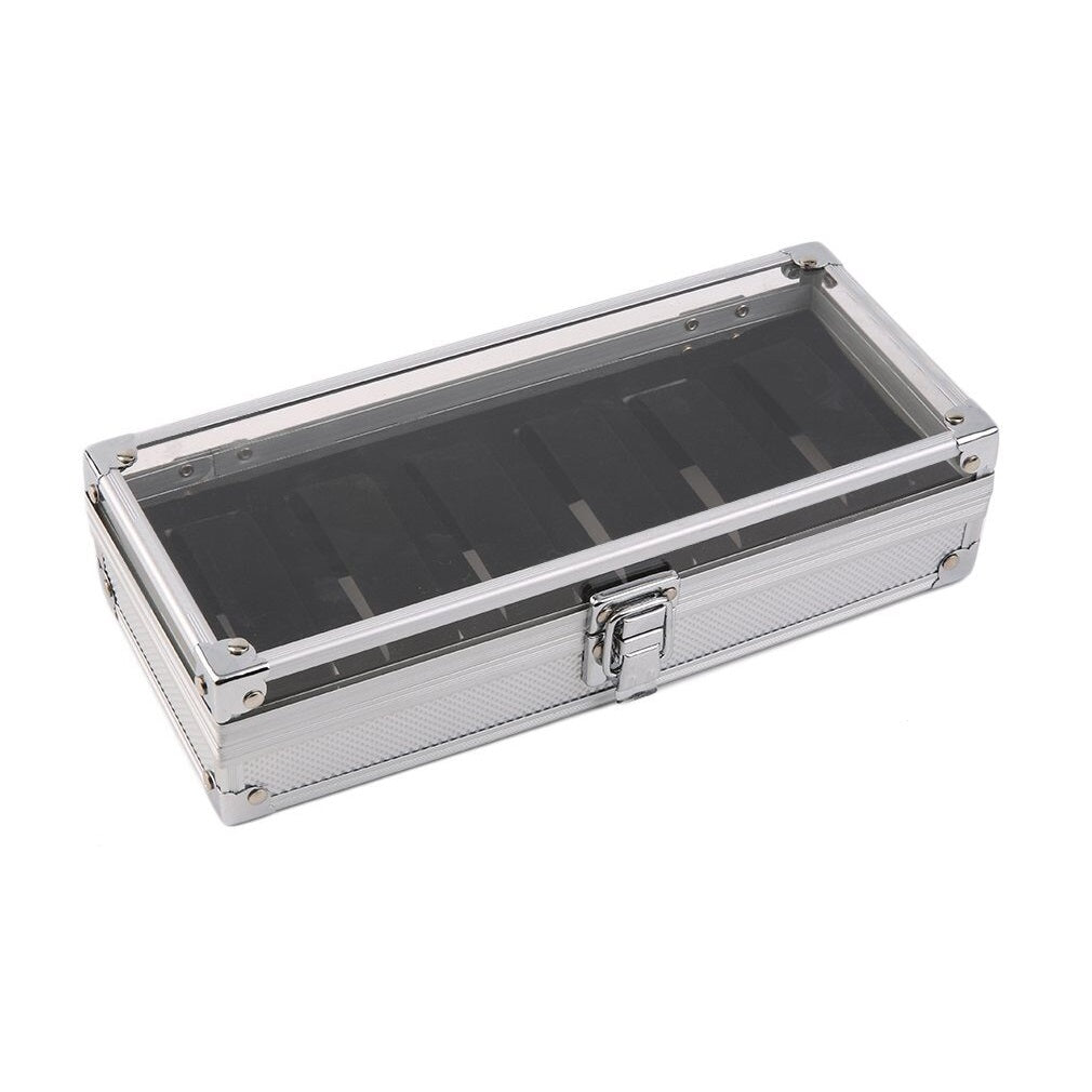 STRAPSCO - Aluminum Watch box for 6 Watches WB8.SS