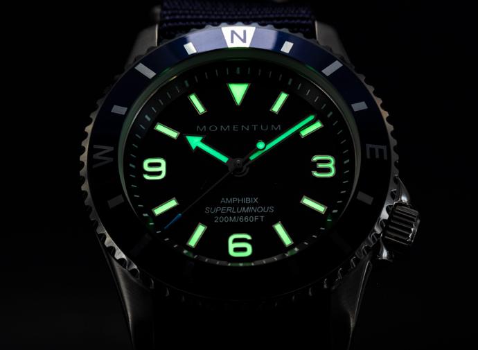 Momentum Amphibix - Green & Black Bezel