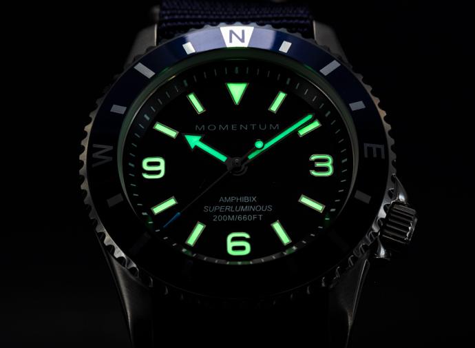 Momentum Amphibix - Green &amp; Black Bezel