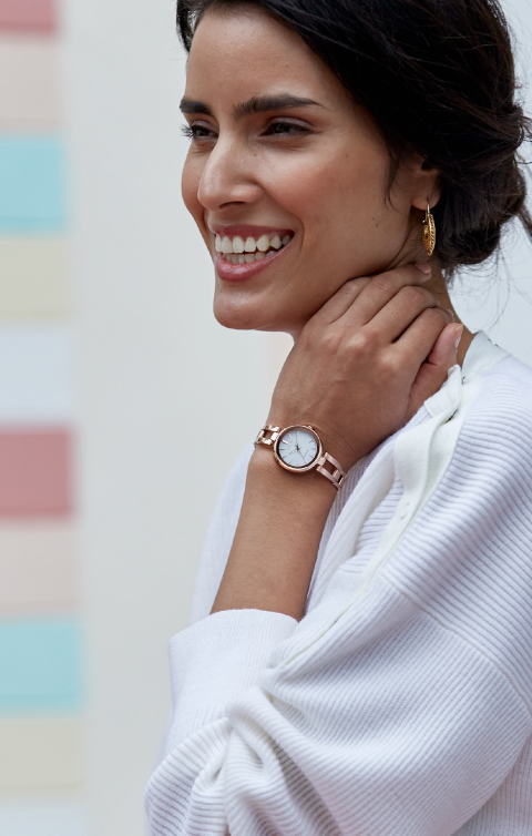 Citizen Eco-Drive - Axiom - Rose Gold Tone 1/2 Bangle Style