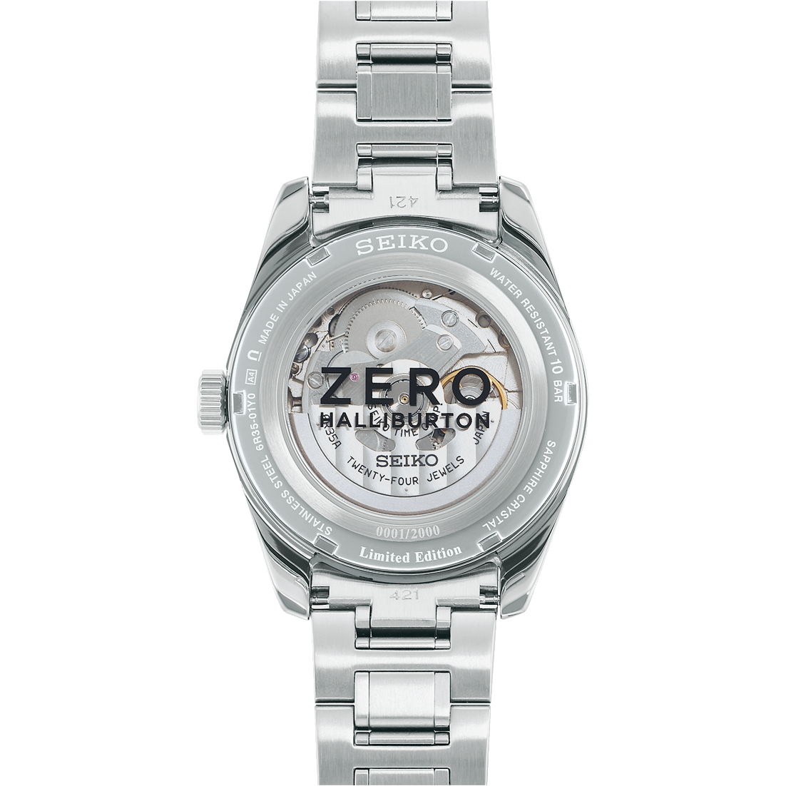 Seiko Presage - Sharp Edge series - Zero Halliburton Limited Edition
