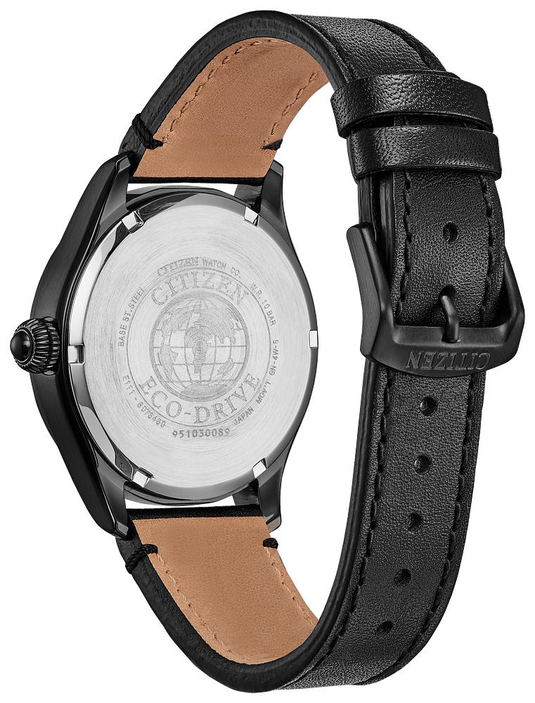 Citizen Eco-Drive - Garrison -Black Steel - BM6835-15E 