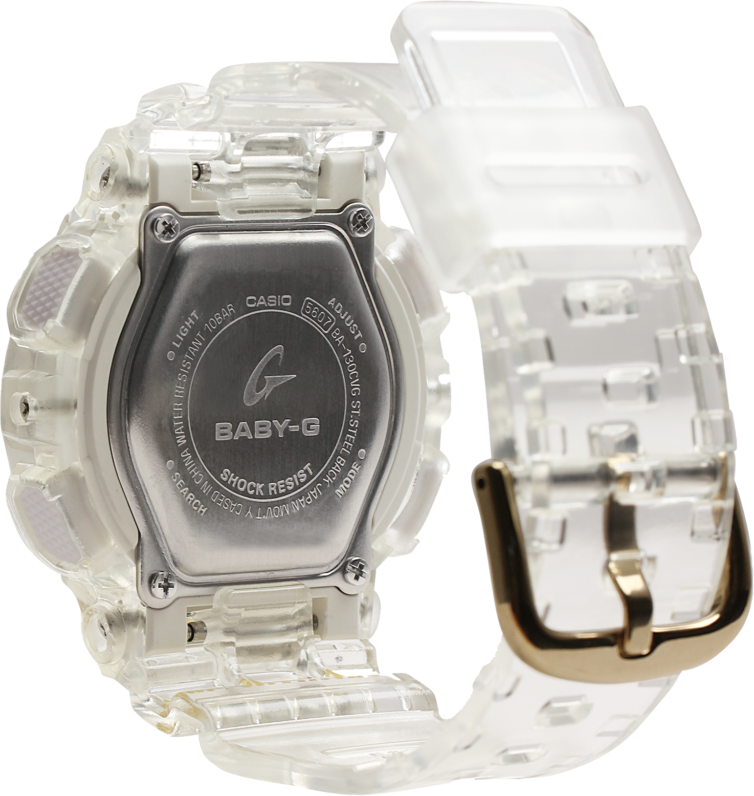 Casio Baby G - Ani/Digi - Clear Jelly BA130CVG-7A