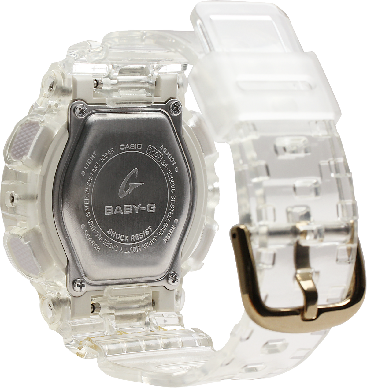 Casio Baby G - BA130 Series - Clear Jelly