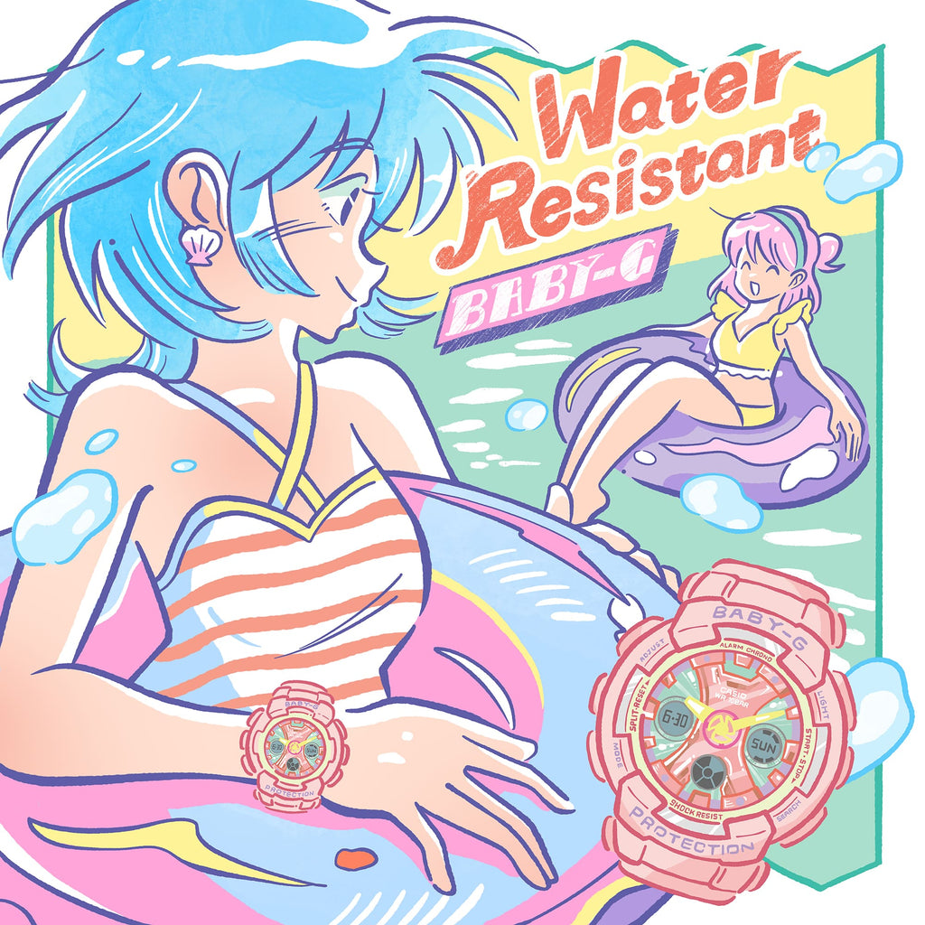 Casio Baby G - Ani/Digi - BA130PM-4A