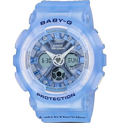 Casio Baby G - Ani/Digi - Blue Jelly BA130CV-2A