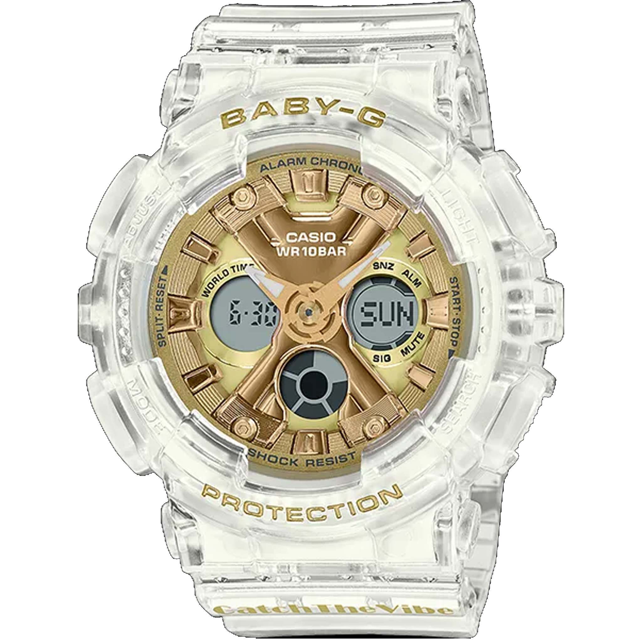 Casio Baby G - Ani/Digi - Clear Jelly BA130CVG-7A