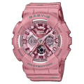 Casio Baby G - Ani/Digi - Pink Tartan BA130SP-4A