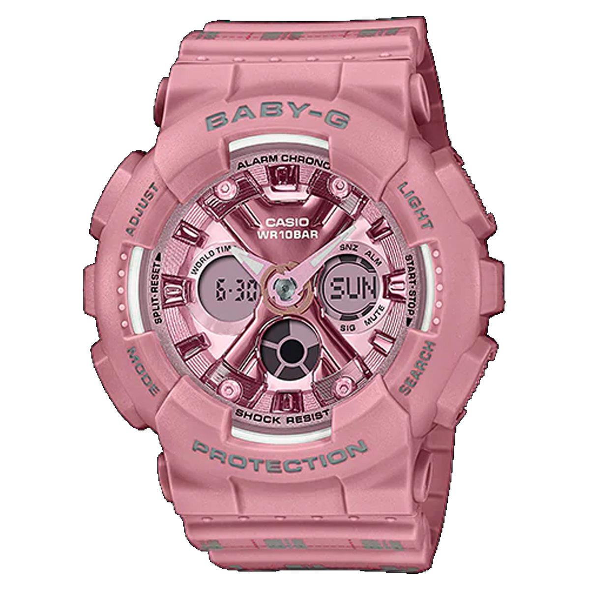 Casio Baby G - BA130 Series - Pink Tartan