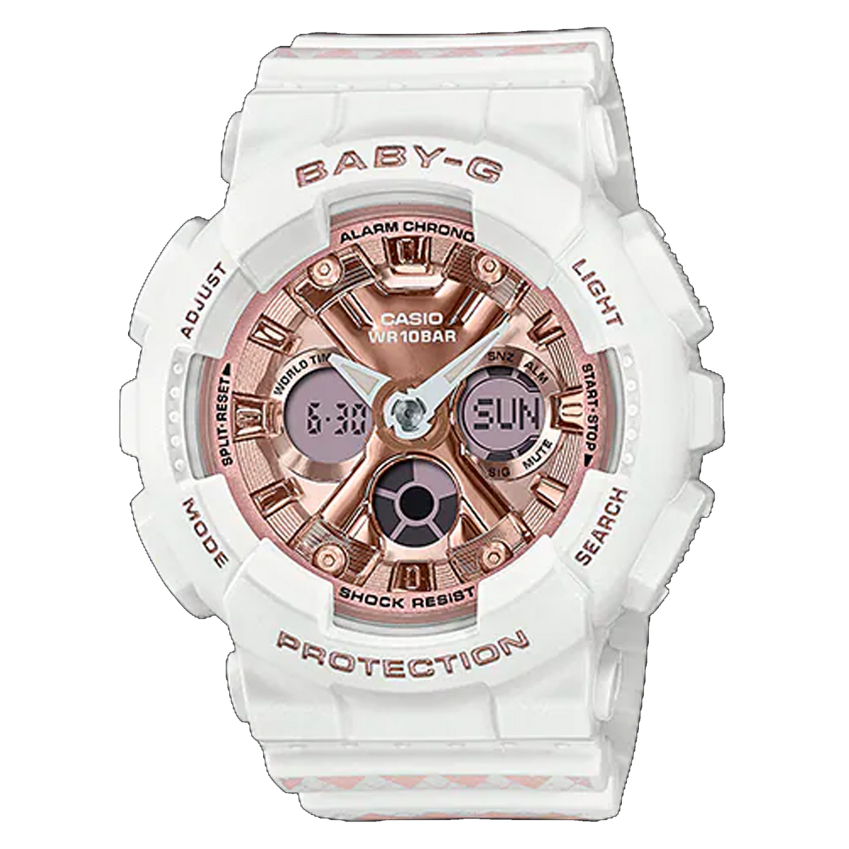 Baby g pink white online