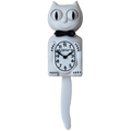 White Gentleman Delight Kit-Cat® Klock