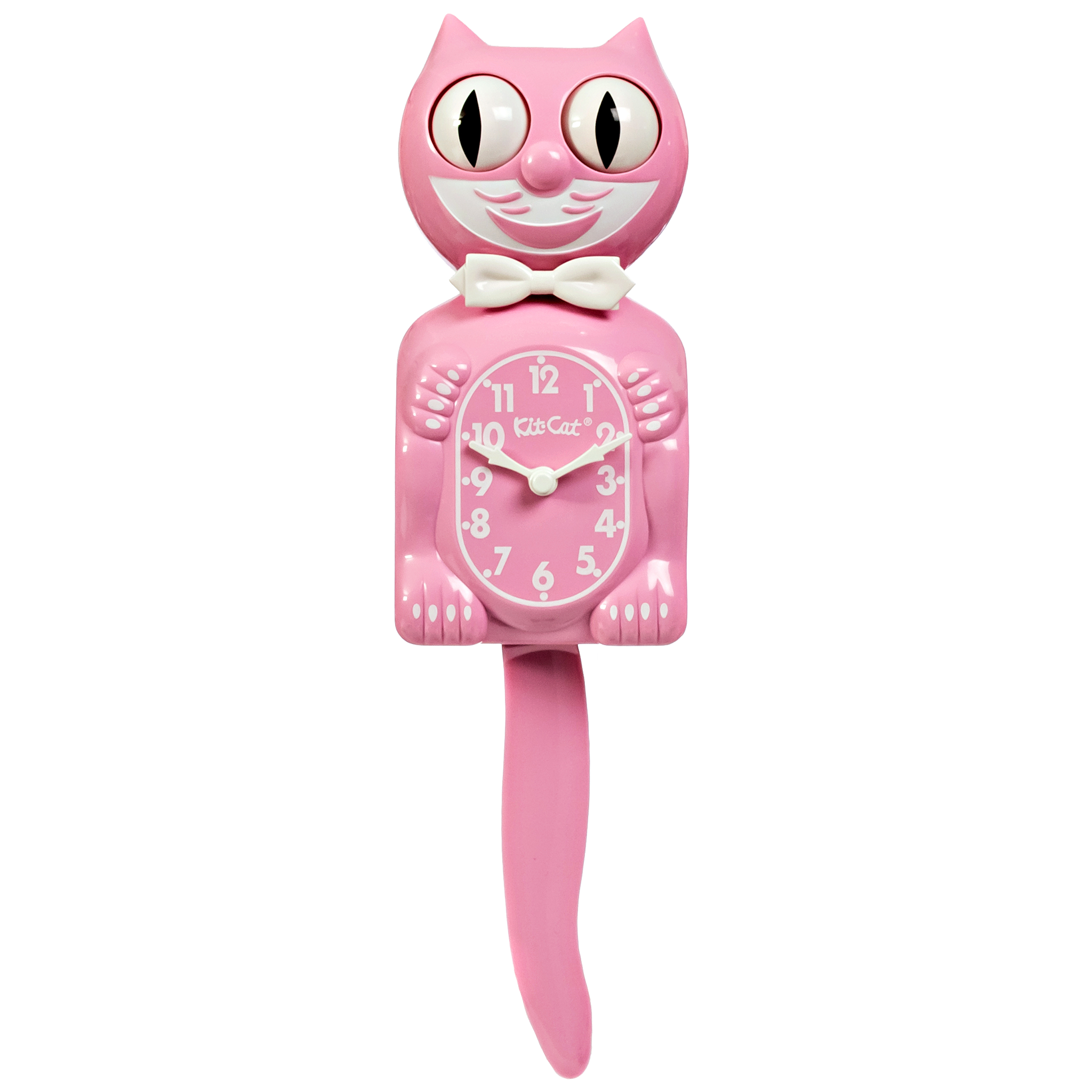 Pink Satin Kit-Cat® Klock
