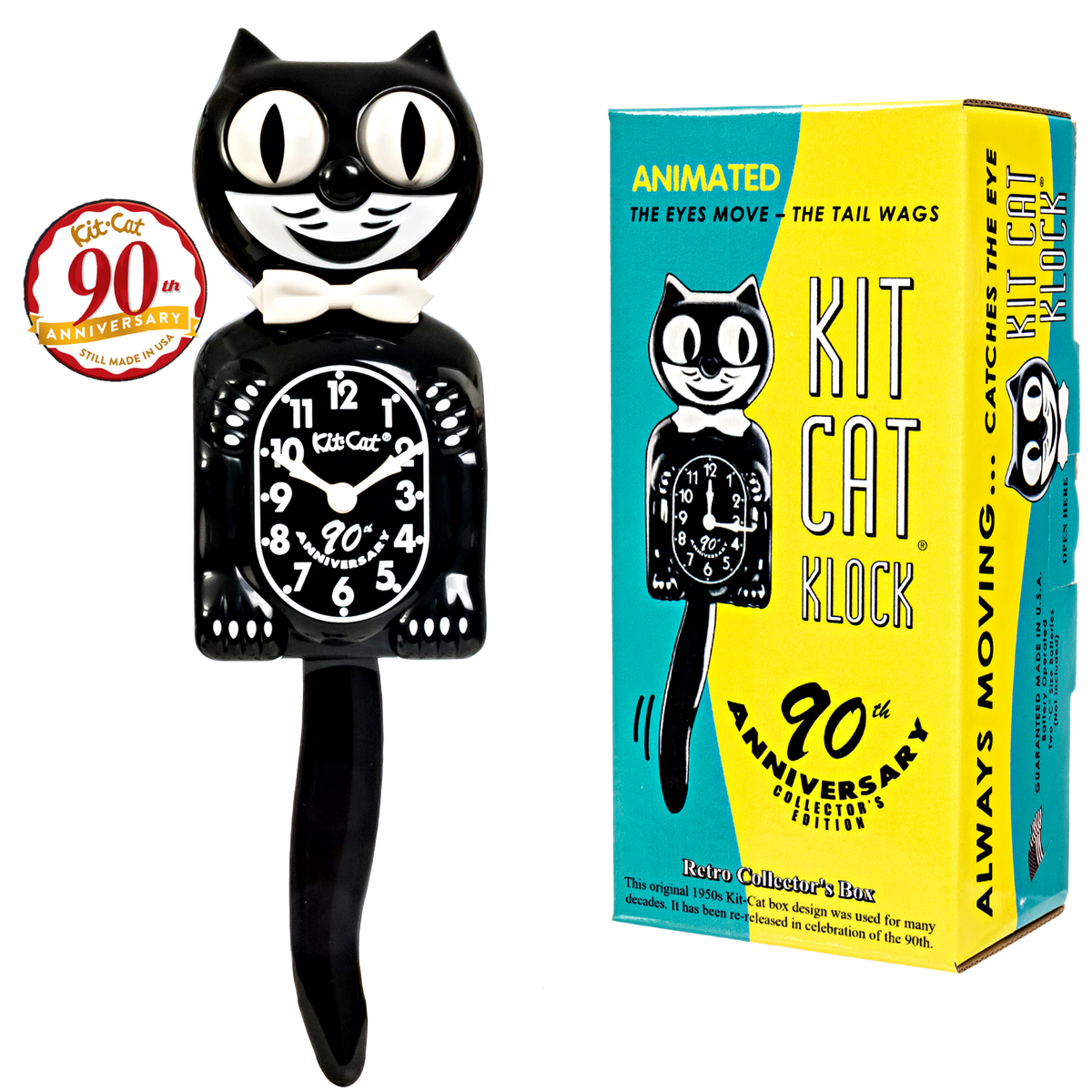 90th Anniversary Kit-Cat® Klock
