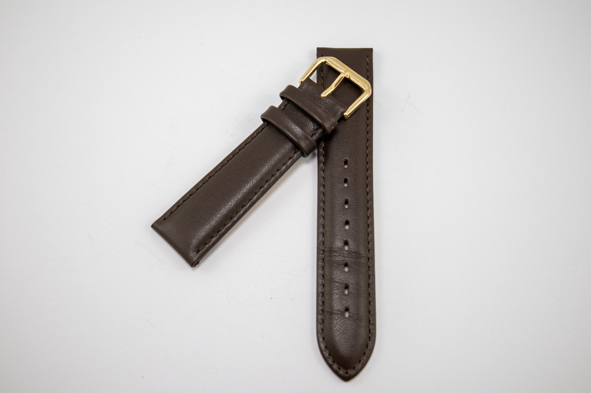 Alpine Watchstrap - Smooth Padded Stitched