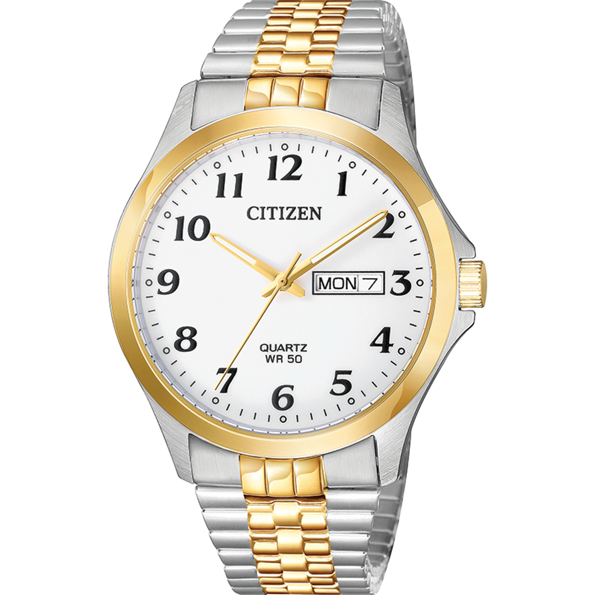 Citizen Quartz - 38mm Two-Tone Expansion BF5004-93A